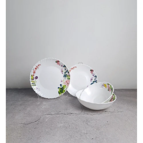 Салатник Vittora Wave Лісовий лужок 17.5 см (V-175FC)