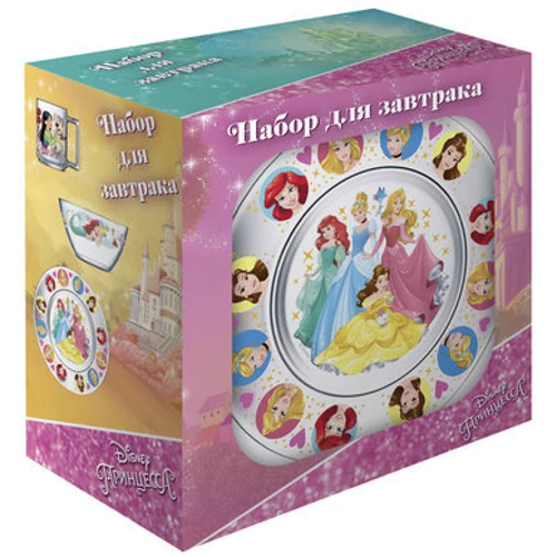 Набор детской посуды ОСЗ Disney Принцессы Дисней 3 пр. (18с2055 ДЗ Принцессы)