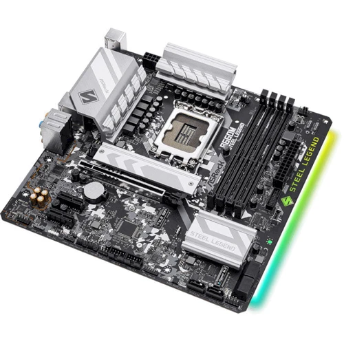ASRock B660M Steel Legend: Оперативна пам'ять 4xDDR4 5333+, до 128 ГБ