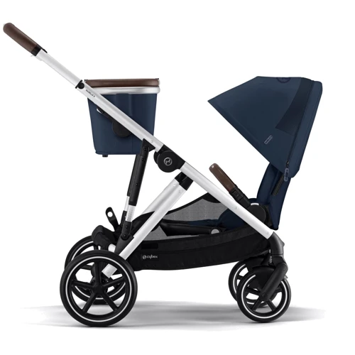 Прогулочная коляска Cybex Gazelle S SLV Ocean Blue (522002707): Материал колес полиуретан