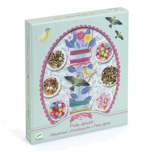 Набір для створення прикрас Djeco Намистини з літерами (DJ09839): Виробник Djeco