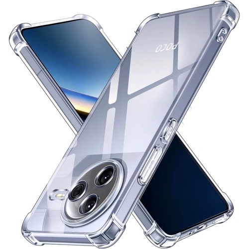 Чехол для телефонов BeCover TPU Case Anti-Shock Clear for Poco F7 Pro (713499): Тип накладка на заднюю часть