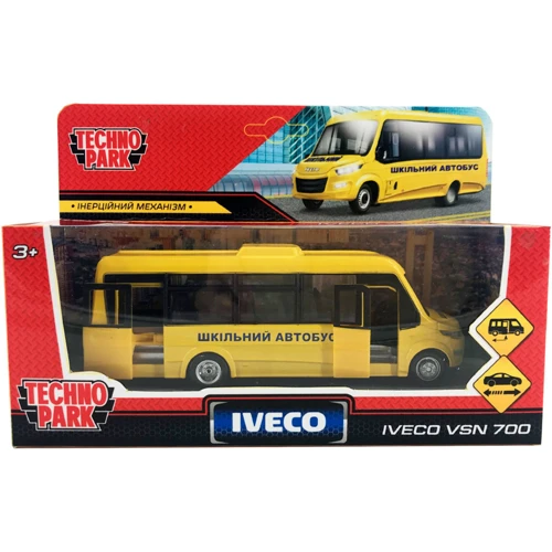 Автомодель Technopark - Автобус IVECO DAILY діти