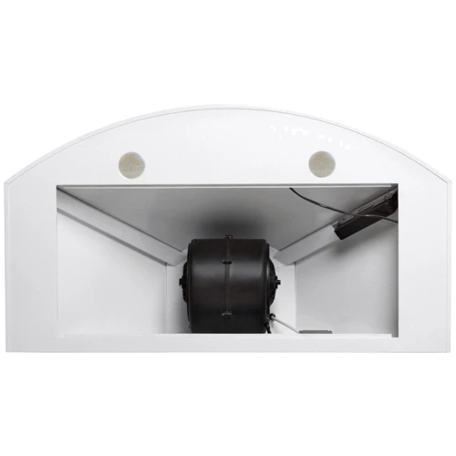 Вытяжка Eleyus Bora 1200 LED SMD 90 WH: Рекомендуемая площадь помещения (при высоте 2,7 м), м² 30