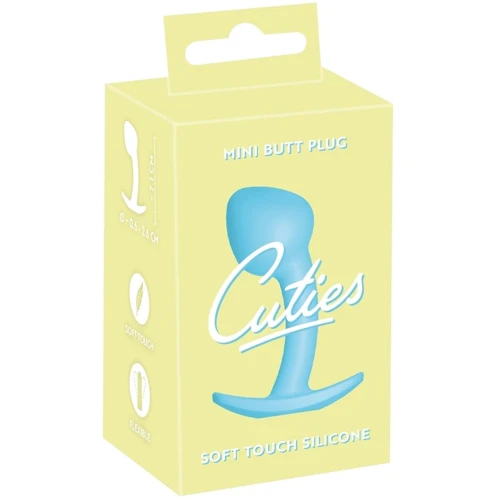 Анальная пробка Cuties Mini Butt Plug Blue
