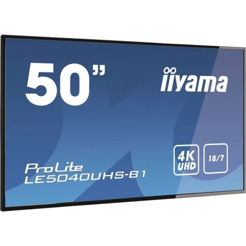 Монитор iiyama LE5040UHS-B1: Покрытие экрана матовое