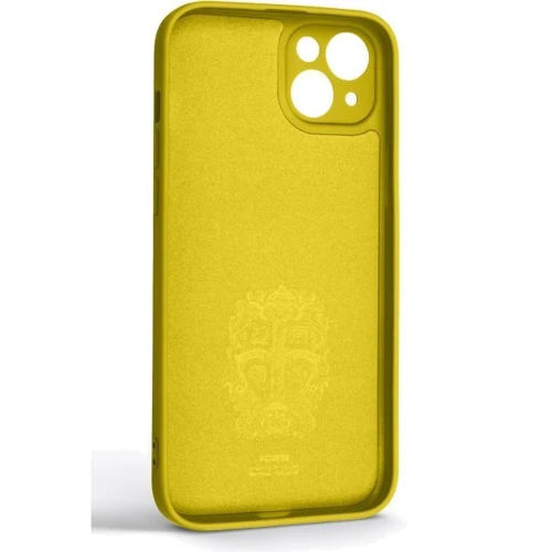 Чехол для iPhone ArmorStandart Icon Ring Yellow for iPhone 14 Plus (ARM68700): Цвет желтый