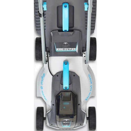 Газонокосилка Swift EB132C2: Выброс Задний