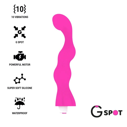 Вибратор для зоны G G-Spot GEORGE (розовый)