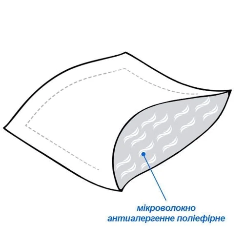 Подушка Billerbeck Елана 50х70 1307-10/57: Розмір, см 50x70