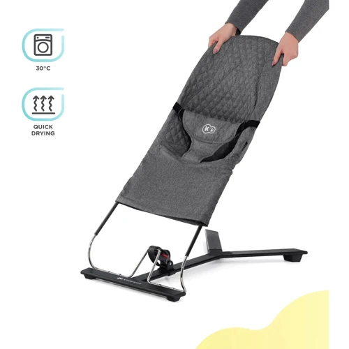 Шезлонг-качалка Kinderkraft Mimi Grey (KBMIMI00GRY0000) фото 9