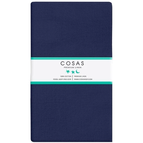 Набор простыней Cosas Beige/Dark blue 120x60 см (4822052061831)