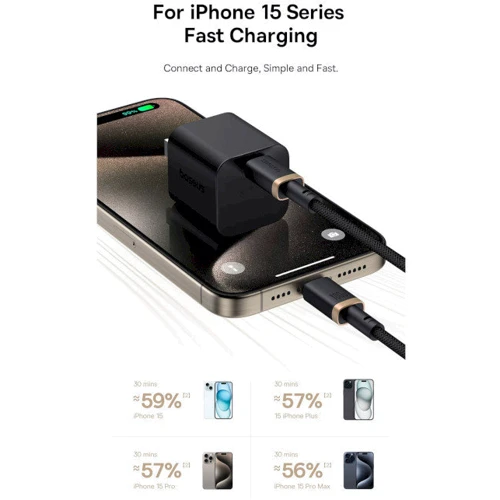 Кабель Baseus Cable USB-C to USB-C 100W 2m Gold/Black (P10377803U01-02) фото 7
