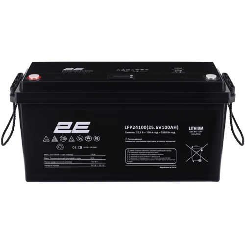 Аккумуляторная батарея 2E LFP24 24В, 100А UA