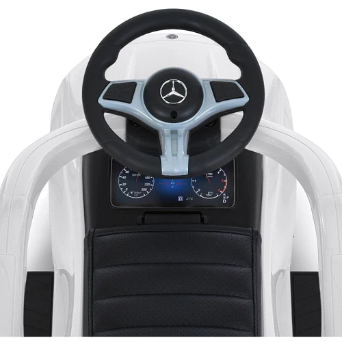 Каталка-толокар 2в1 Bambi Mercedes белый (668L-1)