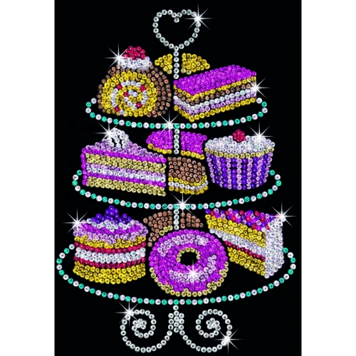 Набор для творчества Sequin Art BLUE Набор пирожных: Производитель Sequin Art