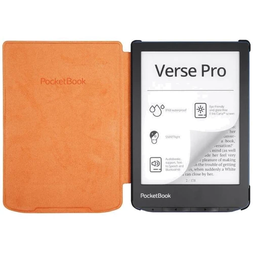 Аксесуар до електронної книги PocketBook Shell Series Orange (H-S-634-O-WW) для PocketBook 619/629/634