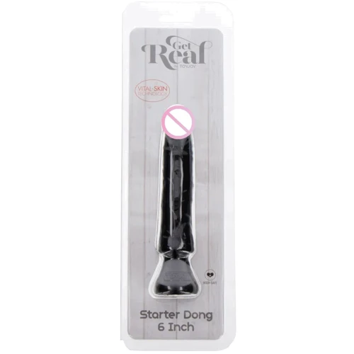 Фаллоимитатор на присоске Toy Joy Get Real Starter Dong 6 Inch (черный)