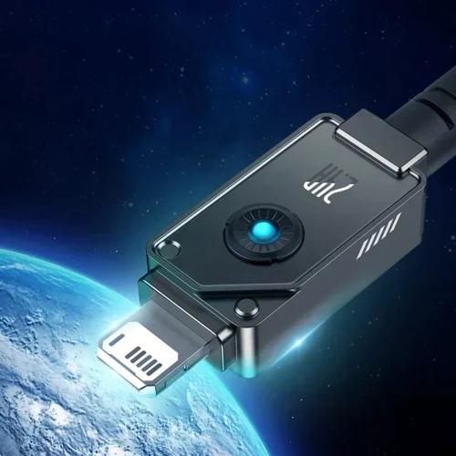 Кабель Baseus USB Cable to Lightning Unbreakable Series Fast Charging 2.4A 1m Black (P10355802111-00) фото 10