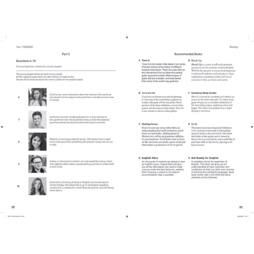Collins Cambridge English: B1 Preliminary for Schools — 8 Практичні тести Volume 1: Виробник Collins