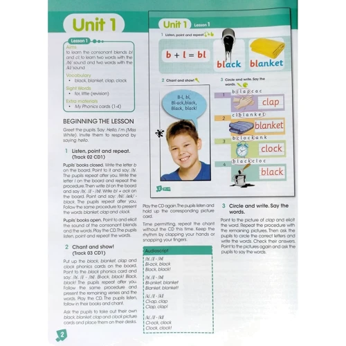 My Phonics 4 (Consonant Blends): Teacher's Book: Количество страниц 132