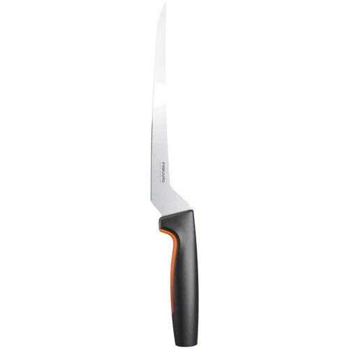 Нож Fiskars FF филейный 22 см (1057540): Особенности Нескользящее покрытие рукоятки