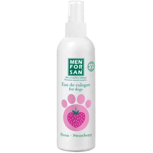 Одеколон для собак MENFORSAN Strawberry с ароматом клубники 125 мл (54102MFP092)