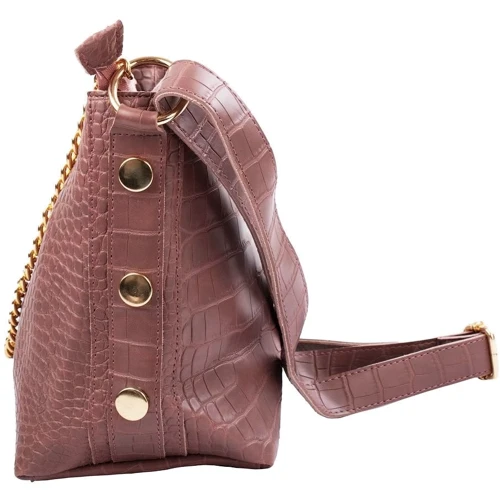 Женская сумка-мешок Valiria Fashion темно-розовая (4DETBI51030-13): Застежка Механическая