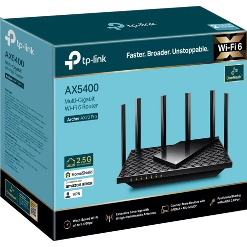 Маршрутизатор Wi-Fi TP-Link Archer AX72 Pro