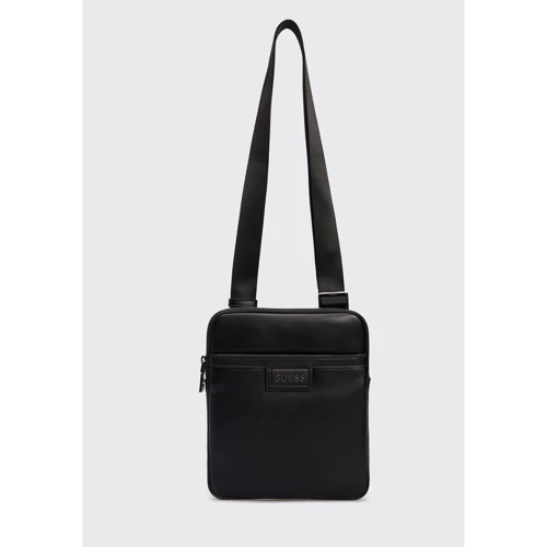 Мужская сумка планшет Guess Scala Smart Crossbody Flat черная (HMESCAP1223-BLA): Пол Мужской