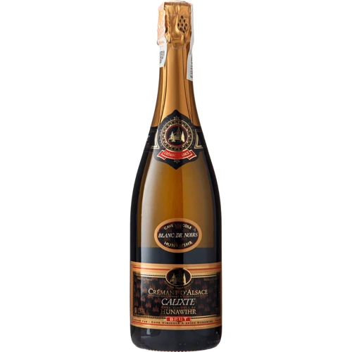 Игристое вино Hunawihr Cremant Calixte Brut Blanc de Noirs, белое брют, 0.75л 12.5% (BWT1185)