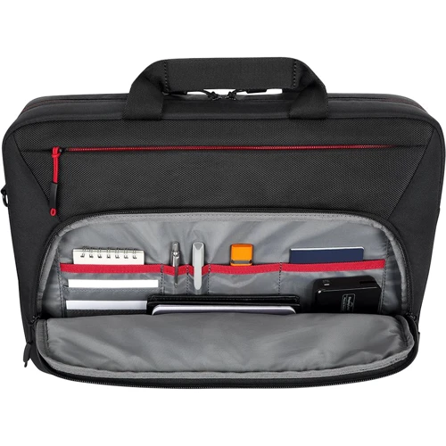Сумка для ноутбуков Lenovo 15.6" Essential Plus Topload Eco Black (4X41A30365): Вместимость ноутбук, блок питания, аксессуары