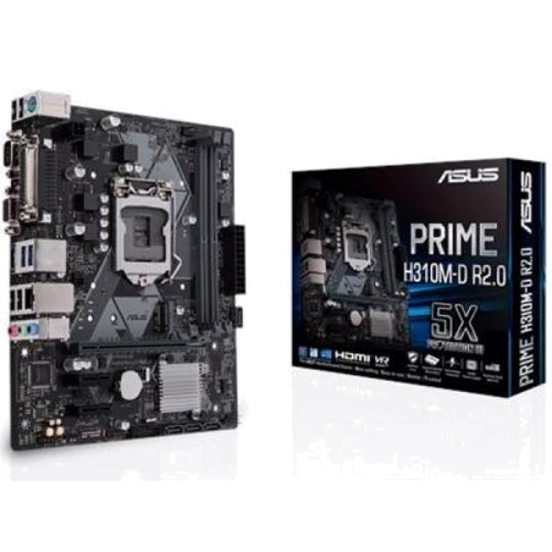 ASUS PRIME H310M-D R2.0: Роз'єми на задній панелі USB 3.0 (USB 3.1 Gen 1)