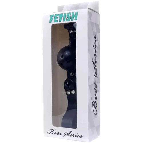Кляп Fetish Boss Series - Ball Gag rubber Black 1 (BS6100031)