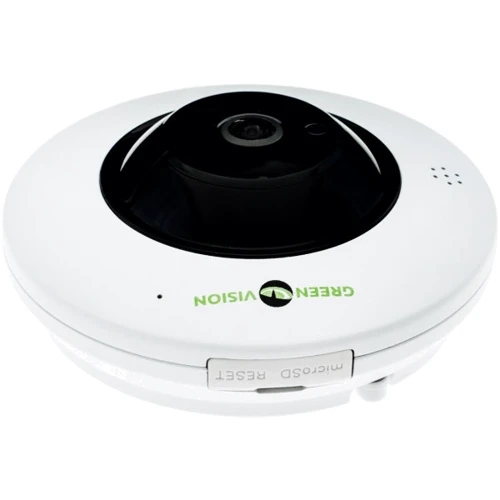 IP камера Green Vision GV-076-IP-ME-DIS40-20 (360) POE: Тип подключения к интернету Проводное