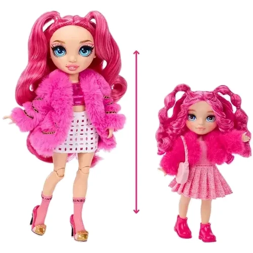 Игровой набор с куклой Rainbow High серии Littles Маджента (531180): Высота, см 15
