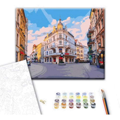 Картина за номерами Brushme Вуличками міста Торунь 40х50 см (BS53432): Виробник Brushme
