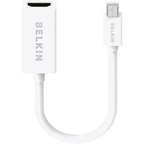 Адаптер Belkin Adapter Mini DisplayPort to HDMI White (F2CD021eb): Интерфейс подключения mini DisplayPort
