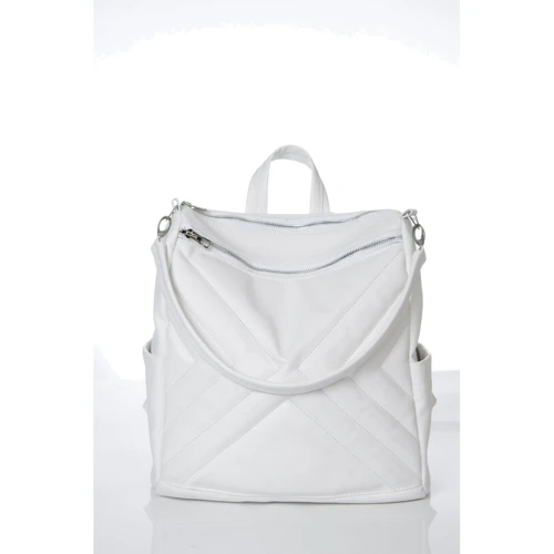 Женский рюкзак Sambag Trinity 0SO белый (28319008)