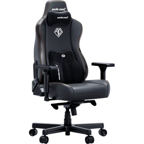 Кресло игровое Anda Seat Kaiser 3E Black PVC Size XL (AD23YC-XL-08-B-PV/C-B01)