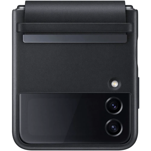 Чохол для телефона Samsung Flap Leather Cover Black (EF-VF721LBEGUA) для Samsung F721 Galaxy Flip 4: Плівка в комплекті нет