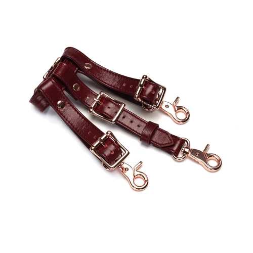 Трусики для вибромассажера Liebe Seele Wine Red Forced Orgasm Strop