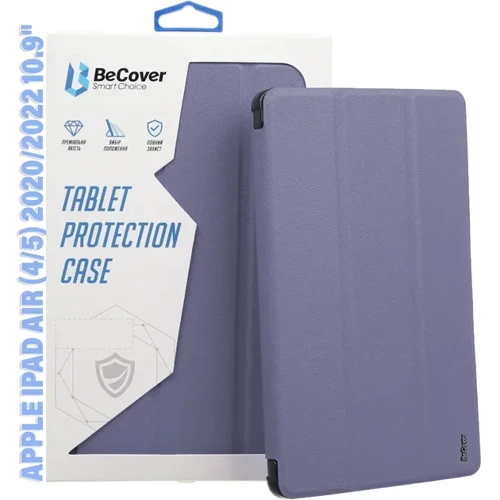Аксессуар для iPad BeCover Case Book Soft Edge with Pencil mount Purple for iPad Air 2020/iPad Air 2022 (711124) фото 5
