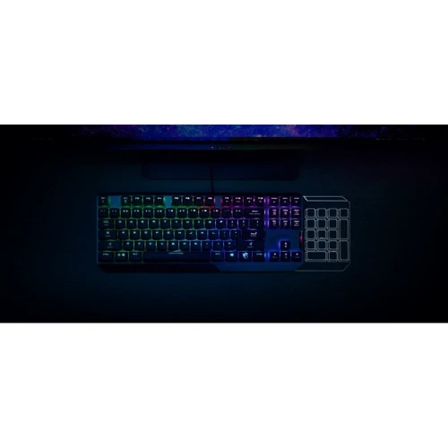 Клавиатура MSI Vigor GK50 Low Profile TKL UA (S11-04UA210-GA7): Тип клавиш механический