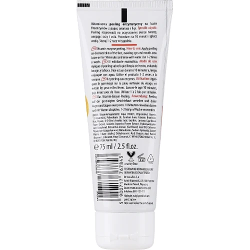 Lirene C+E Vitamin Energy Відновлюючий ензимний пілінг для обличчя 75 ml: Стать Для женщин