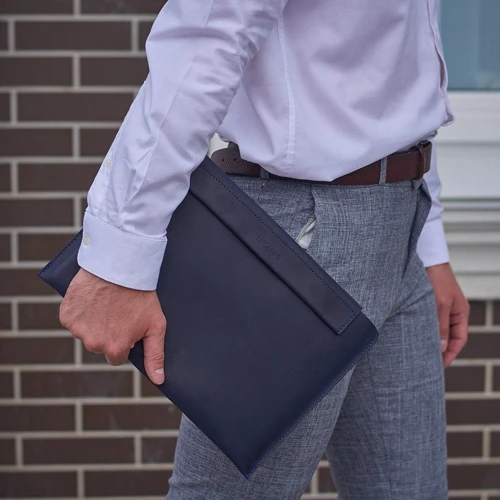 Сумка для ноутбуков INCARNE Handmade Horizon Blue for Laptop: Тип сумки чехол