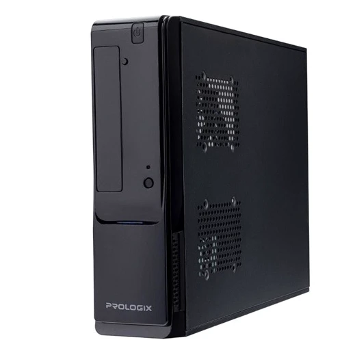 Корпус Prologix E100 Slim 400W Black: Мощность БП, Вт 400