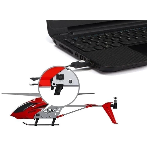 Вертолёт S107H Syma с 2,4 Ггц управлением, светом, барометром и гироскопом (22 см) фото 6