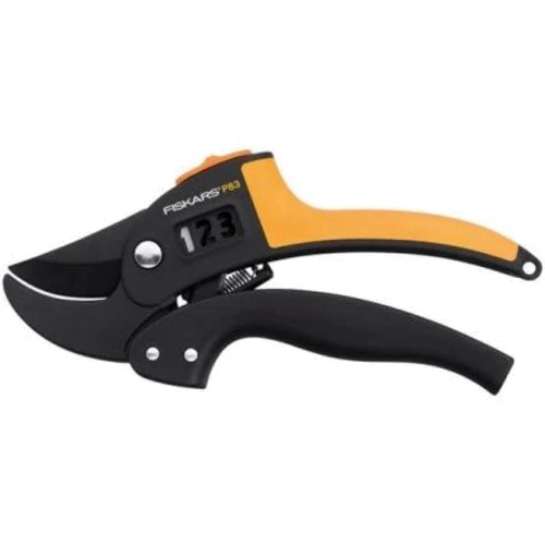 Секатор с храповым механизмом PowerStep Fiskars P83 111670 (1000575)