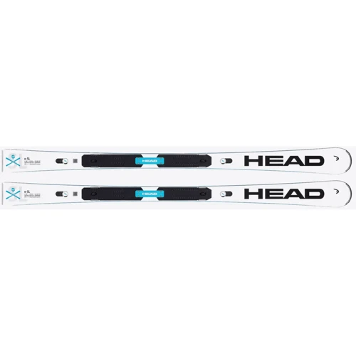 Лыжи HEAD (313203 ) WC Rebels e-SL RP EVO 14 wh/bk + крепление (100907) FREEFLEX 14 GW BR.85 [D]m.bk/sp.bl 2024 165см